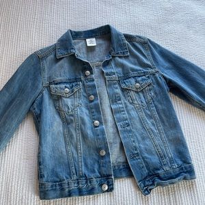 H&M Cropped Jean Jacket